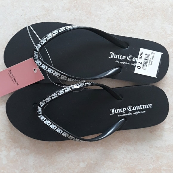 4x*Host Pick*Juicy Couture flip flop sandals - Picture 12 of 14